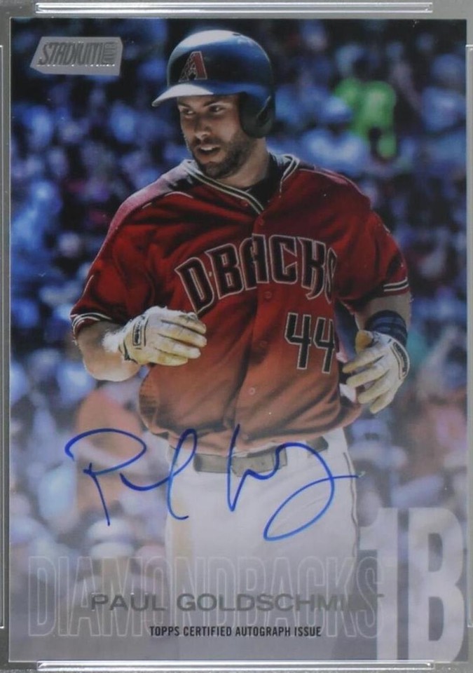 2018 Topps Stadium Club - Paul Goldschmidt #SCA-PG - 1 of 1