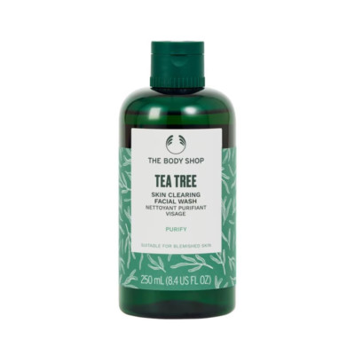 The Body Shop Tea Tree Skin Clearing Facial Wash (250ml) -free shipping