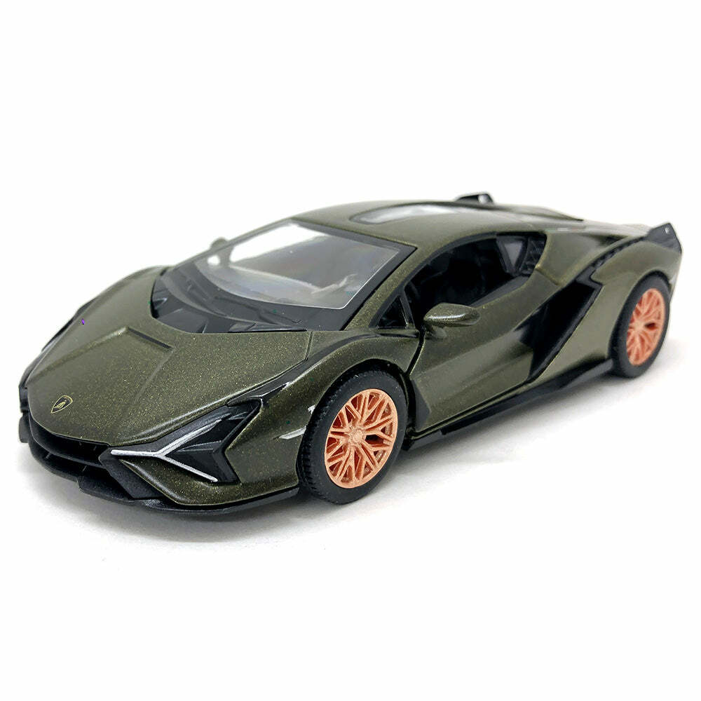 2022 Lamborghini Sián FKP 37 1:40 Scale Diecast Model Green/Blue