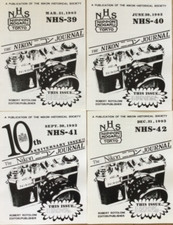 4 Nikon Historical Society Journals: 1993 Issues.
