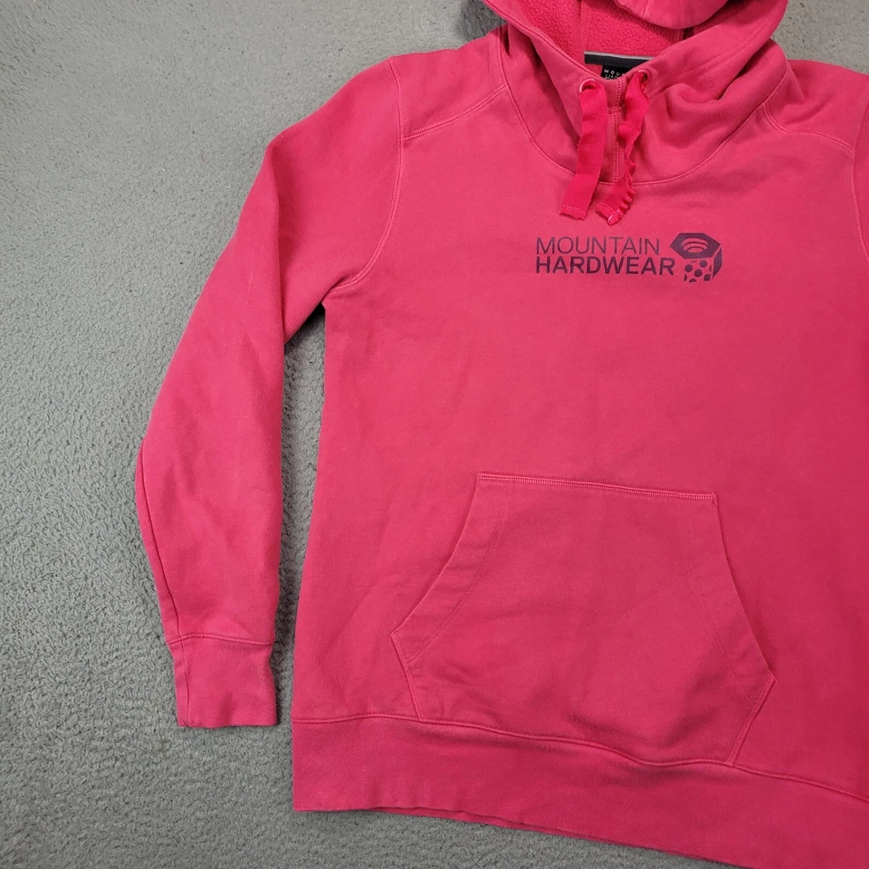 Mountain Hardwear Hoodie Womens Medium High Neck Pullover Sweatshirt Outdoor - Image 4 of 4