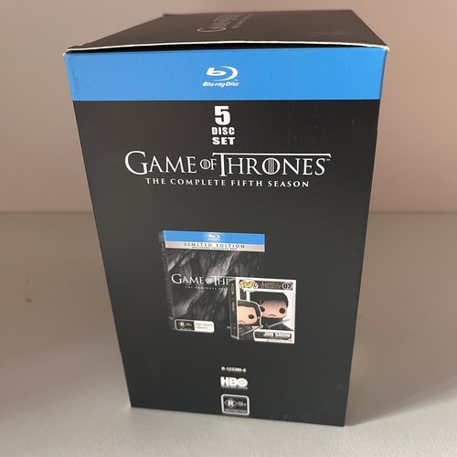 Game Of Thrones Blu Ray Season 4 & 5 with Pop Vinyl - Picture 5 of 16