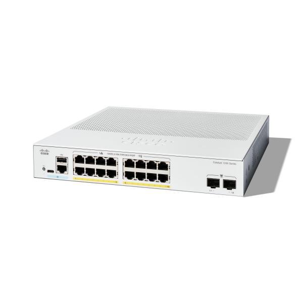 Cisco - Switching CATALYST 1200 16-PORT GE POE 2X1G SFP