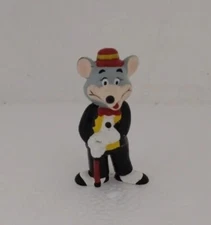1994 Chuck E Cheese ShowBiz Pizza Tuxedo PVC Figure Pizza Advertising
