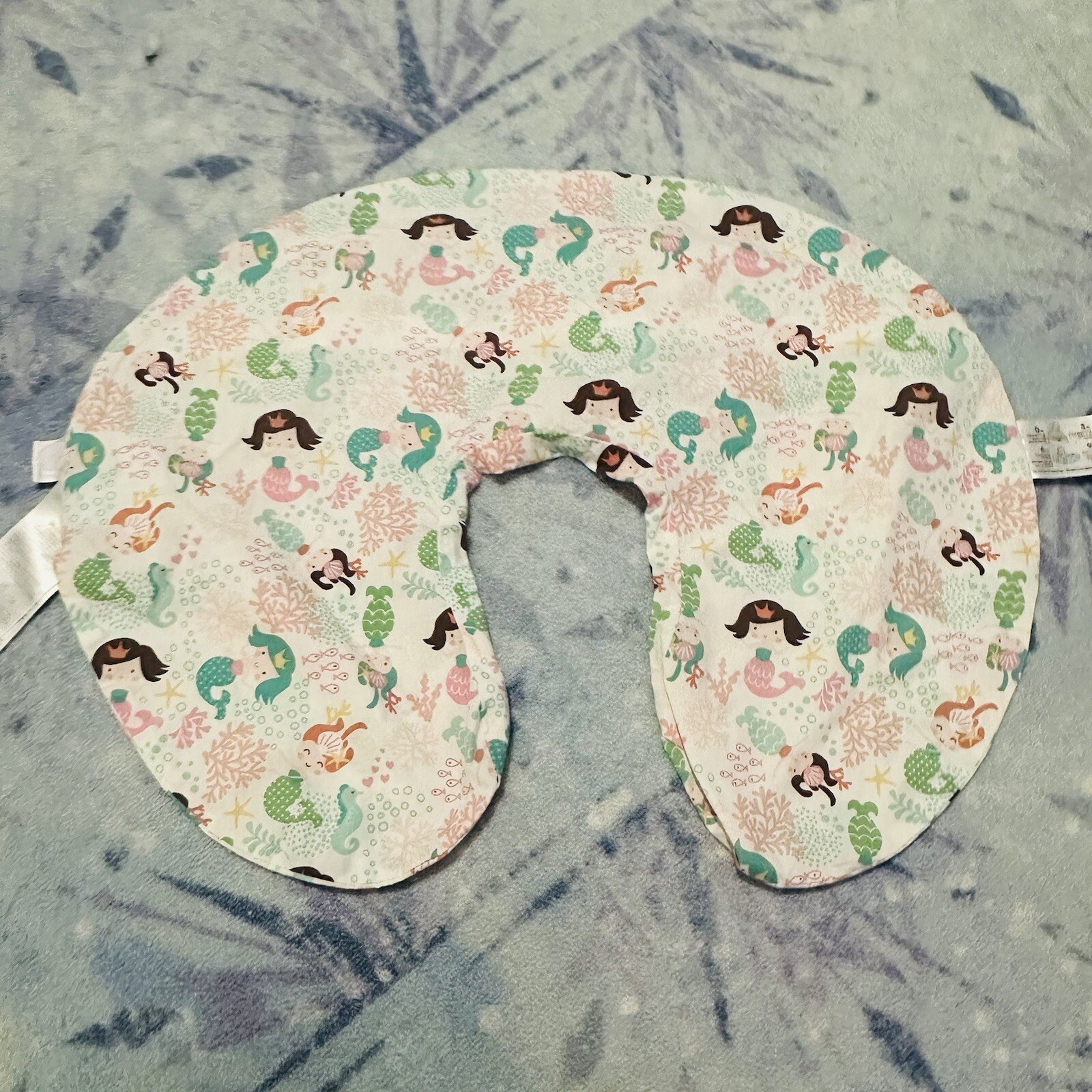 Extra Spare Replacement Cover for Boppy Pillow Original Nursing Support Mermaids-image