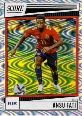 TCS 1635 Panini Score Fifa 2022/23 Ansu Fati Silber Wirbel No. 155