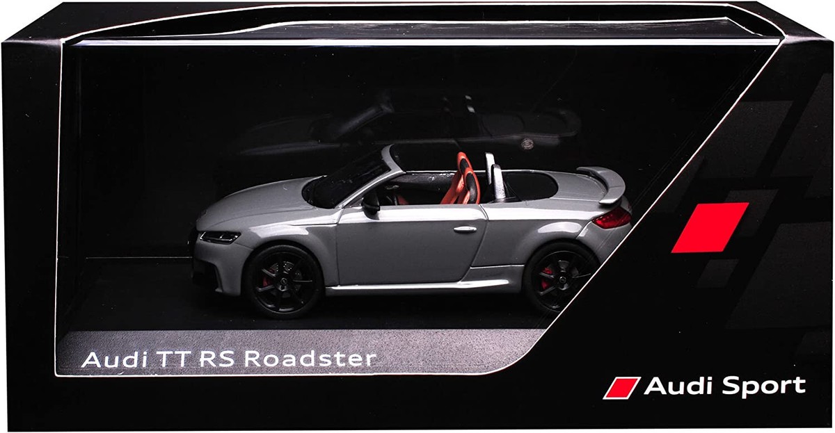 Audi TT RS Roadster 8S Nardo Grey 2017 Scale 5011610531 1/43 Metal