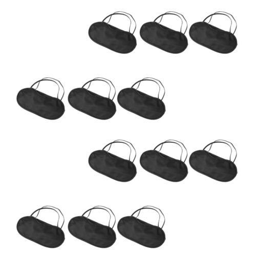 12 Pcs Sponge Outdoor Camping Eye Mask Travel Sleeping Aid Masks - Picture 1 of 12