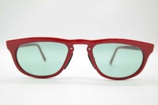 Vintage Esprit 7017 30 Red Oval Sunglasses Glasses NOS