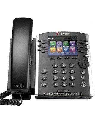 Polycom VVX 411 IP Gigabit Phone 2200-48450-025 VVX411 POE (NEW)