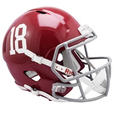 Alabama Crimson Tide 18 Riddell Speed Full Size Replica Football Helmet