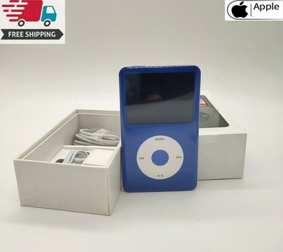 NEW Apple iPod classic 7th Generation Blue& White (512GB) MP3