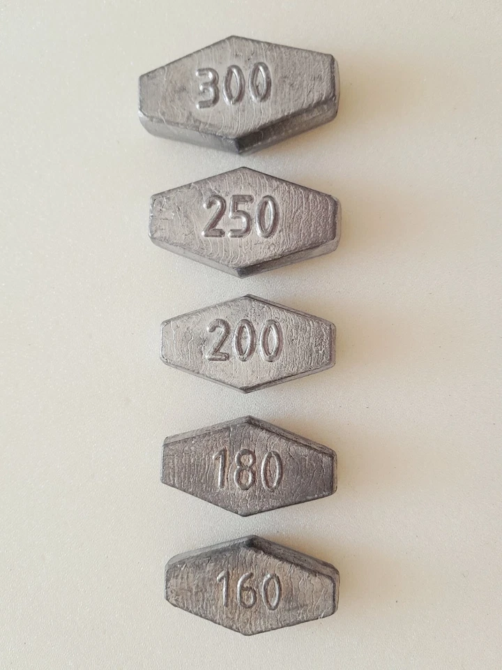 6-180gr Inliner, Sargblei, Sechskantblei, Grundblei, Karpfenblei - Bild 3 von 3