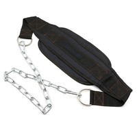 Hipiwe Weight Lifting Dip Belt With Steel Chain Black 1 on sale Hipiwe Weight Lifting Dip Belt With Steel Chain Black 1 on sale