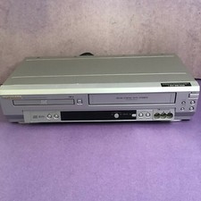Sylvania SSD803 DVD VHS COMBO VCR Recorder/Player MP3 Tested No Remote