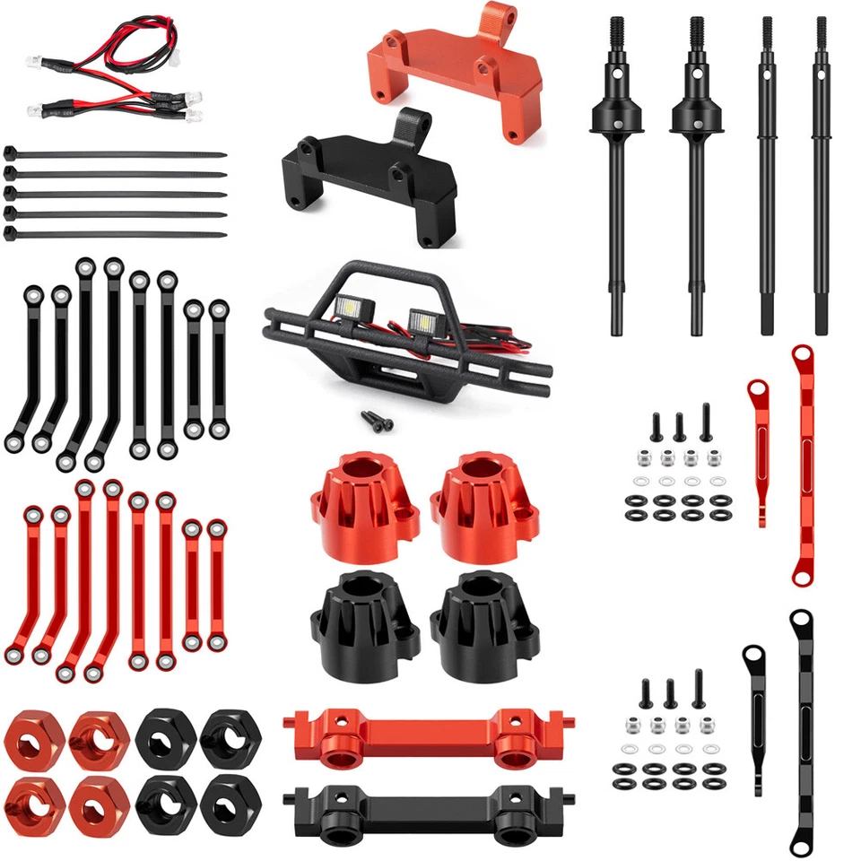 Adattatore sinistro CVD Servo Mount luce tetto per 1/18 HPI Venture HILUX RC Car