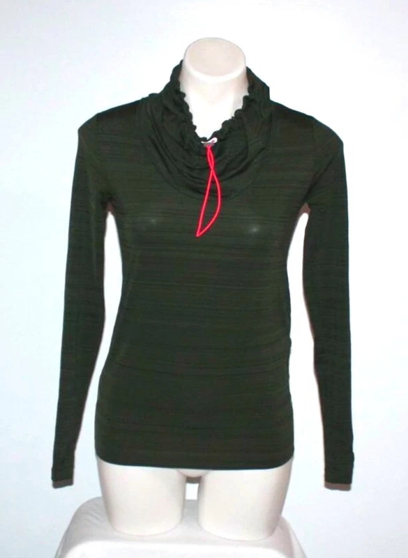 lole poly blend top shirt