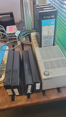 Sony DXC-537A Color Video Camera with Sony EVV-9000 Recorder | eBay