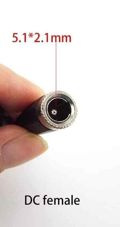 DC Steckverbinder Hohlbuchse Hohlstecker 5,5x2,1 2,5mm Adapter Netzteil Kupplung - Bild 4 von 4