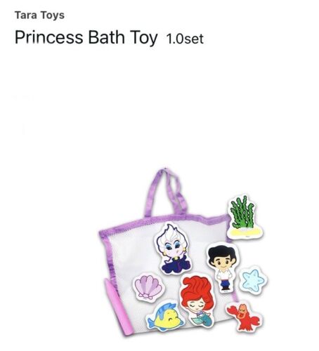 Disney Princess Ariel Little Mermaid BATH Water TOYS Play Set For Girls Kids New - Picture 1 of 7