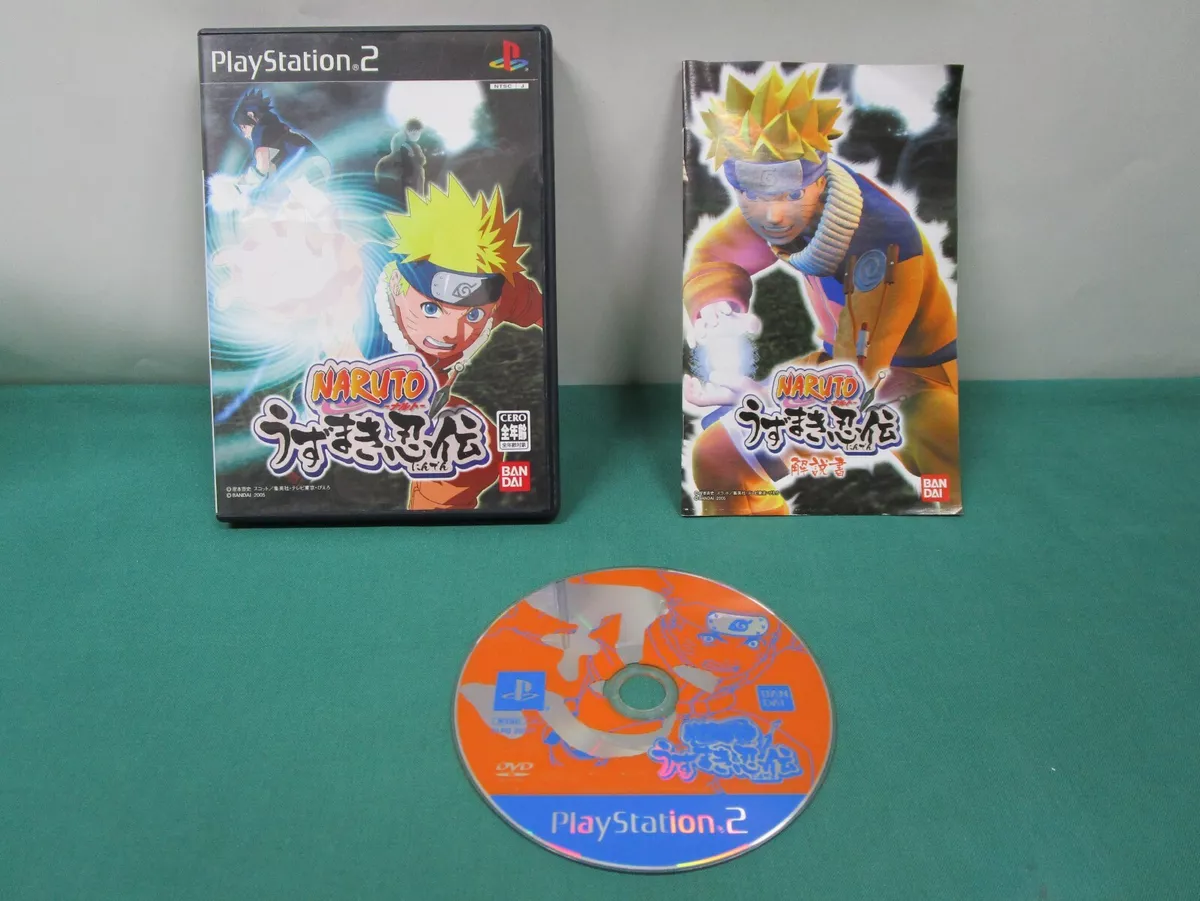 Naruto: Uzumaki Ninden PS2 Japan Video Games Playstation 2