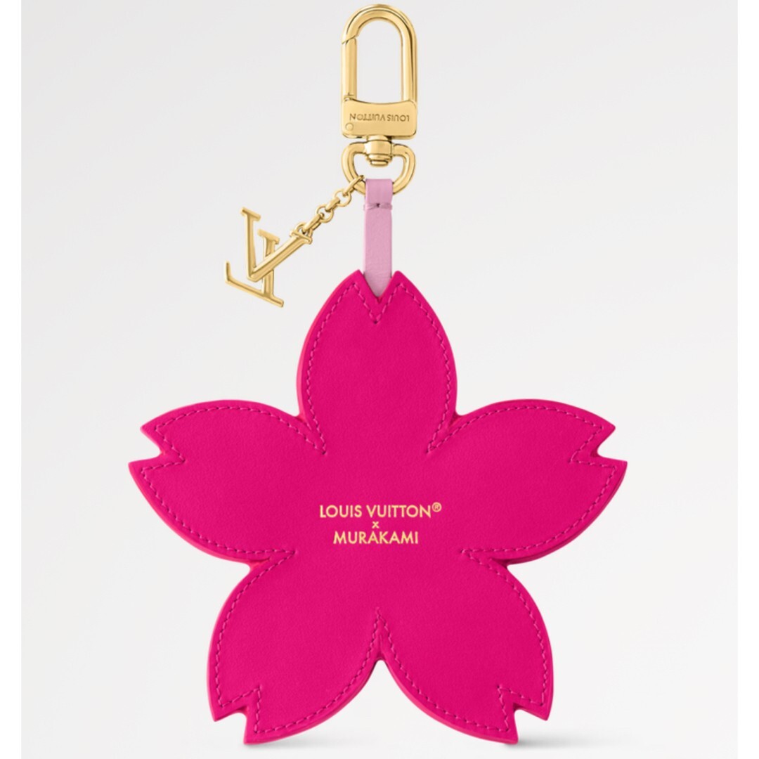Louis Vuitton × Takashi Murakami Key Holder Cherry Blossom