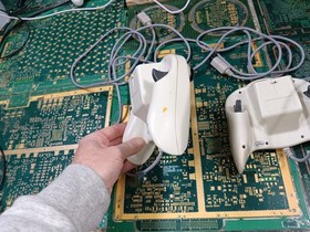 Pelican Accessories Dream Shock Sega Dreamcast Controller x2-ISSUES-PARTS-SEE