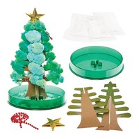 Baker Ross FN348 Magische WeihnachtsbäUme - 2Er-Pack Kristallbasteln FüR