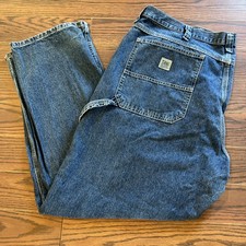 Vintage Y2K Lee Dungarees Carpenter Jeans Tag Size 44x32 44x31 VF Jeanswear
