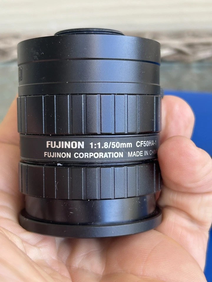 LENTE INDUSTRIAL DE ALTA RESOLUCIÓN FUJINON CF50HA-1 (1:1,8/50 mm) Foto 3 de 4