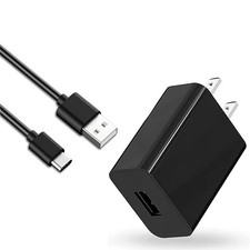 Gaolaoz USB Charging Cable Wall Adapter Charger Cord Adapter 5FT Cable, White