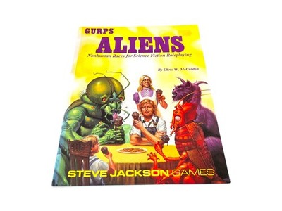 GURPS - Aliens - Steve Jackson Games RPG Rollenspiel Regelbuch