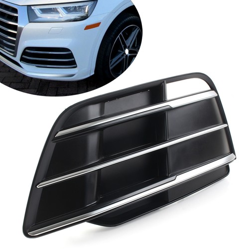 For Audi Q5 SQ5 2018-2022 Left Front Bumper Fog Light Grille Grill Cover