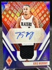 Panini 2023-24 Phoenix Kris Murray Trail Blazers Rookie Jersey Auto #RJA-KMY /99