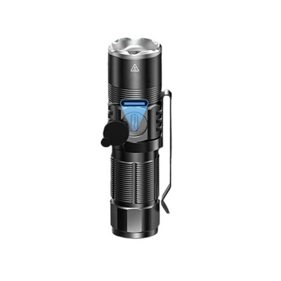 Für Mini Taschenlampe SD5446 mit M60 LED 18350 Akku USB Aufladen für Wandern