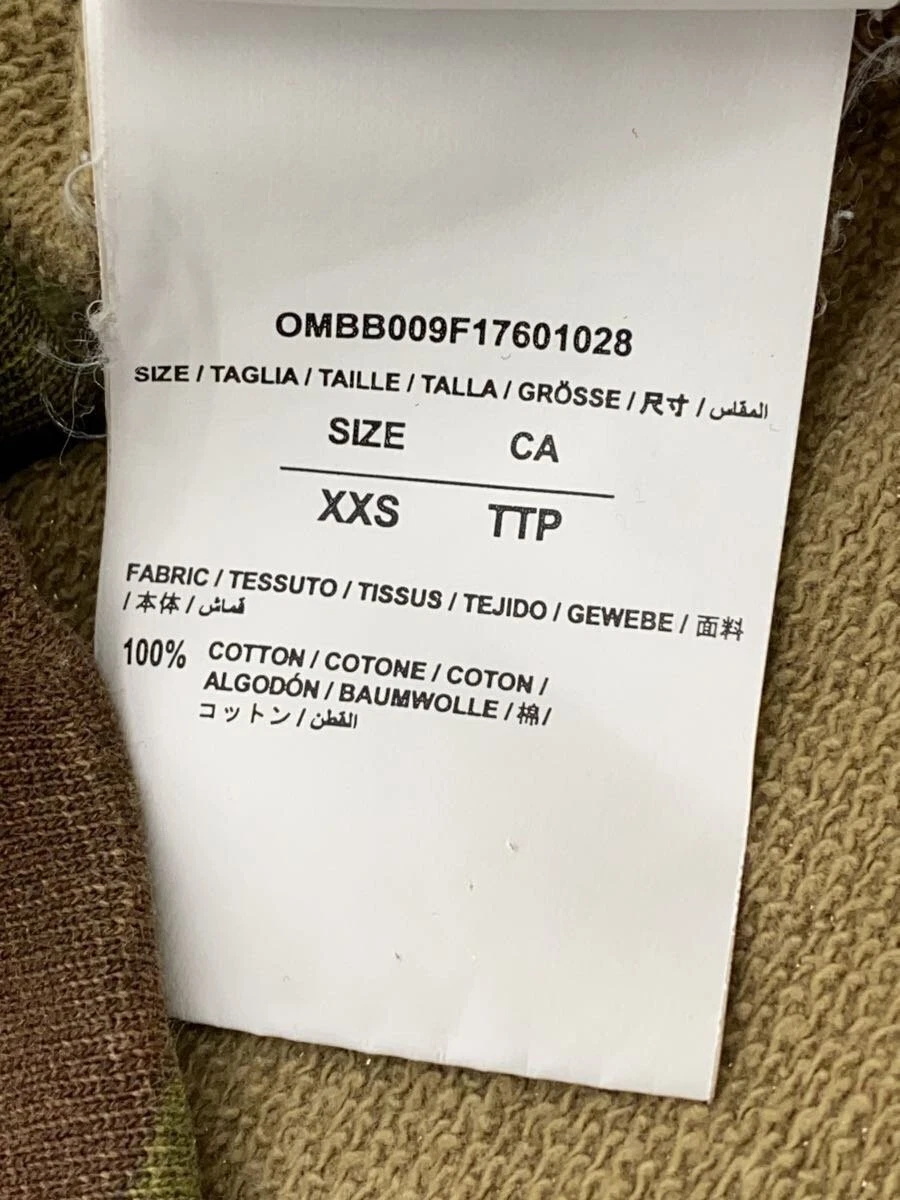 OFF WHITE Felpa con cappuccio OFFWHITE kaki XXS usata