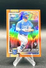 2026 Topps Chrome Carter Jenson RC Orange Refractor /25 Kansas City Royals 🔥