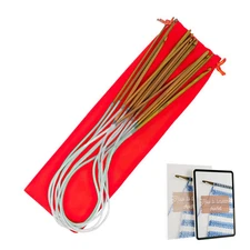 24-inch (60 cm) Circular Crochet Hooks Double Ended Tunisian Crochet Hooks Se...