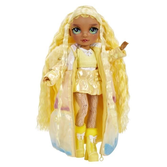 Jouet créatif Rainbow High Winter Wonderland Jaune pour des après-midis d'hiver