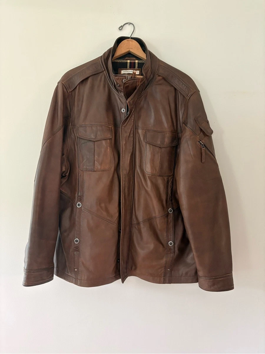 carbon2cobalt ブラウンレザーアウター XXL carbon2cobalt ブラウンレザーアウター XXL Carbon2Cobalt