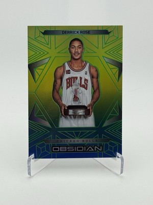 2024-25 Obsidian Basketball  DERRICK ROSE  #195  Caldera Flood