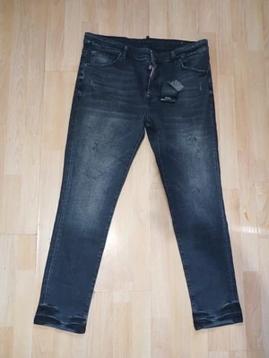 Dsquared2 Jeans Hose Größe 54 Schwarz - Bild 1 von 4