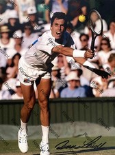 Ivan Lendl Joueur De Tennis Tchèque-Américain Ancien Photo Signée Reprint 8"X11