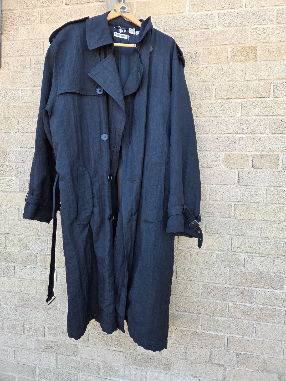 Giorgio Armani Mens Overcoat 42
Opens in a new window or tab