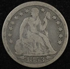 1853 Seated Liberty Dime w/Arrows ( VG) 🕰️Original Time Piece🕰️ (26-070)