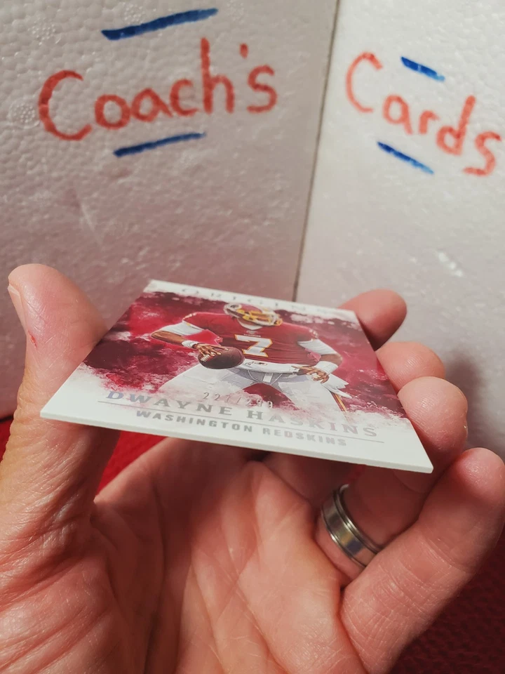 2020 Origins NFL #/299 Dwayne Haskins Washington Redskins THICK - Image 4 of 4