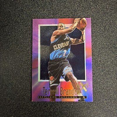1997 Skybox Ex2000 Terrell Brandon Basketball Card Cleveland Cavaliers
