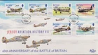 GB JERSEY 2000 Battle of Britain/Aviation History Pt 6/RAF Aircraft SG 962/7 FDC