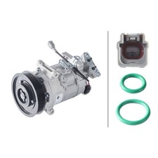 Klimakompressor 12 V Ø 125 mm HELLA Thermo-E...