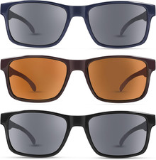 3 Pack Reading Sunglasses for Men/Women - Fashion UV400 Sunglasses with Readers